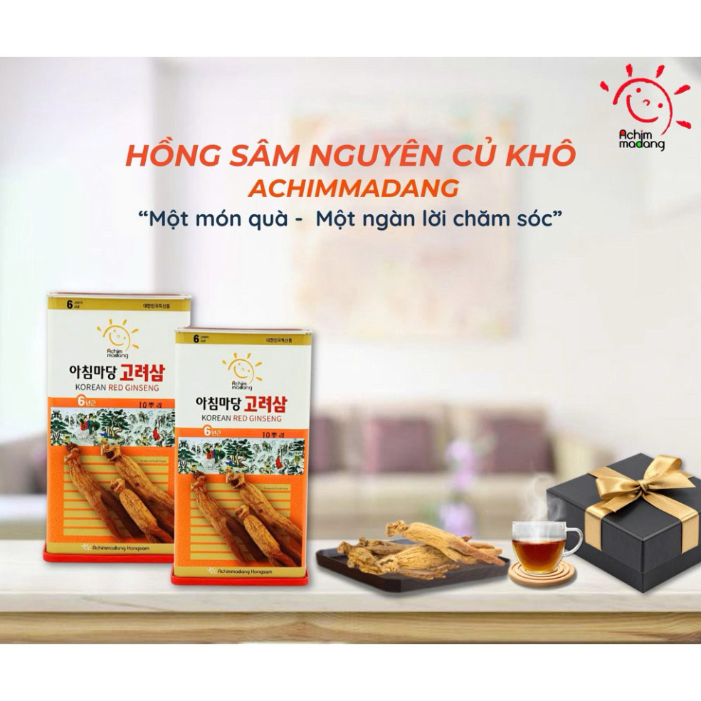 NHÂN SÂM CỦ KHÔ HÀN QUỐC CAO CẤP ACHIMADANG ( hàng mới về )