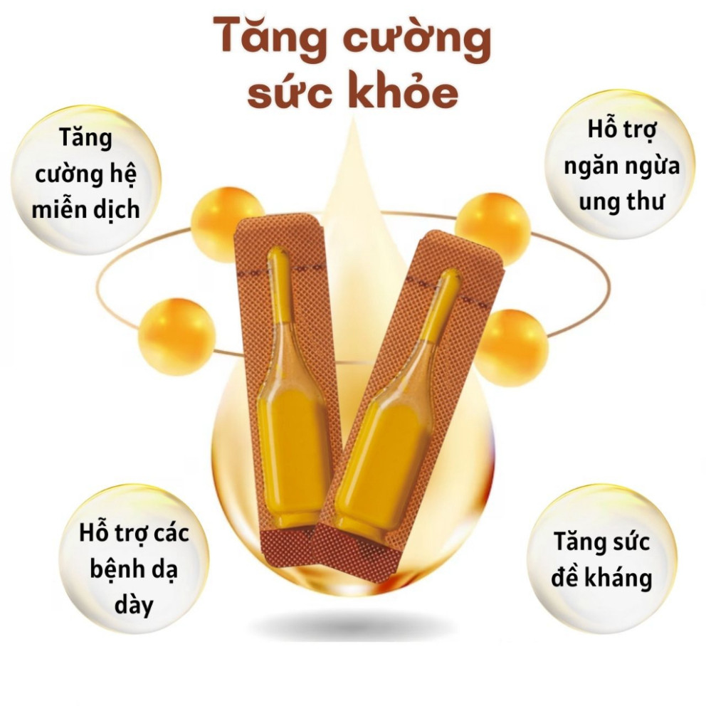Tinh Chất Nghệ Nano Curcumin Gold Hàn Quốc Tăng Cường Sức Khỏe Hộp 50 Tuýp ( hàng mới về )