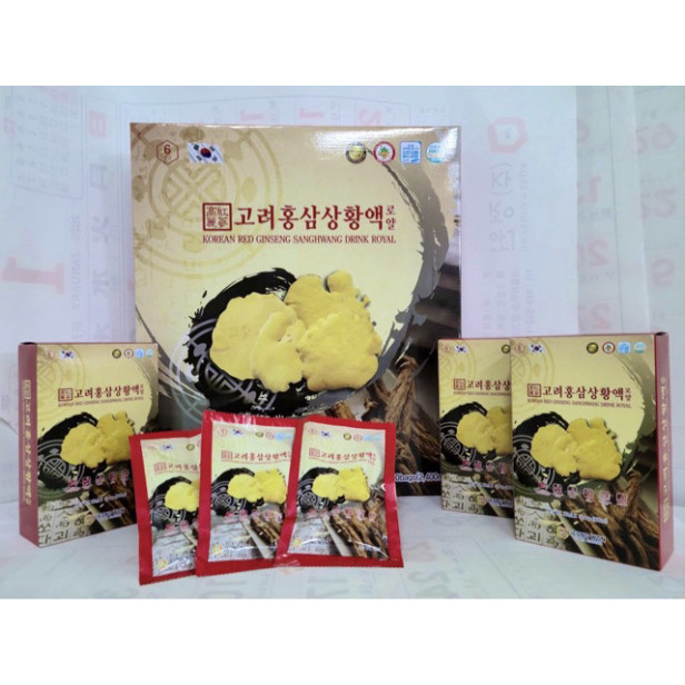 Nước Hồng Sâm Nấm Thượng Hoàng Hàn Quốc Jeong won 30 gói 80ml ( hàng mới về )
