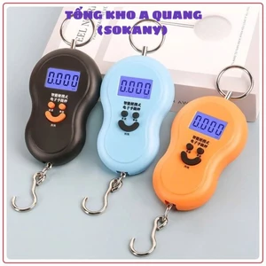 CÂN TREO ĐIỆN TỬ MINI CÓ MÓC HÌNH MẶT CƯỜI - Cân Hành Lý Điện Tử Gọn Nhẹ Bỏ Túi Tiện Lợi,Cân Điện Tử Cầm Tay Nhỏ Gọn