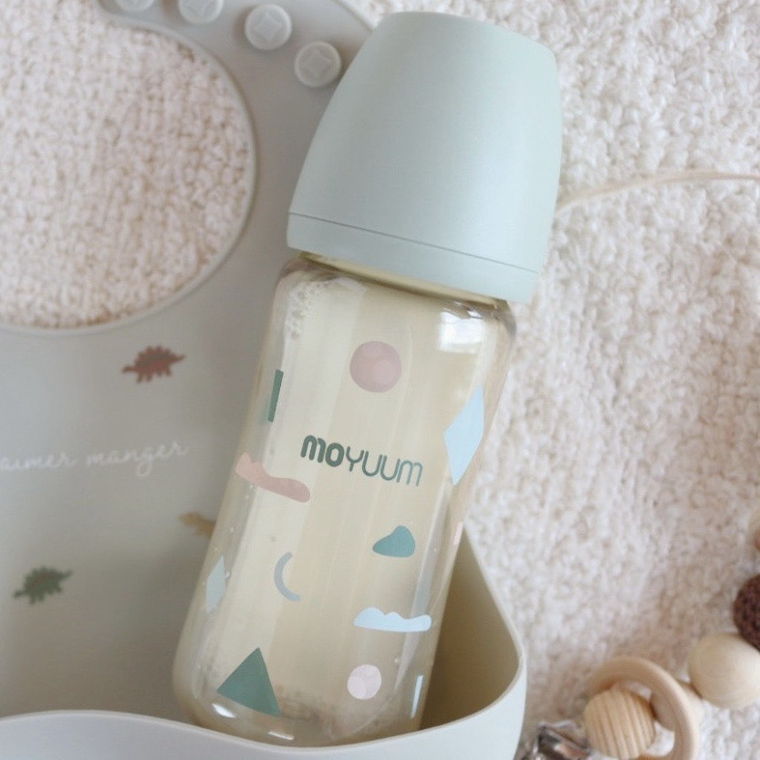 Bình Sữa MOYUUM Đầy Đủ Phiên Bản Hàng Chính Hãng Chất Liệu PPSU An Toàn Cho Bé  Size 170ml/270ml
