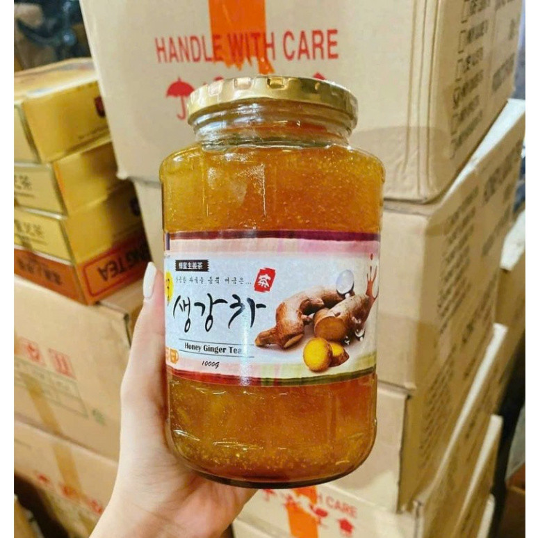 [Hàng Ngon Nhất] Mật Ong Gừng Hàn Quốc Hũ 1Kg ( hàng mới về )
