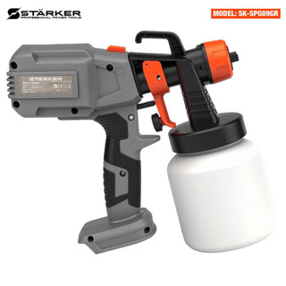 Máy Phun Sơn Pin STARKER Chân Pin Phổ Thông Chỉnh Được Tia Phun
