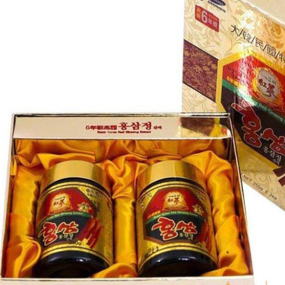 Cao hồng sâm 6 năm tuổi Kanghwa Hàn Quốc - Hộp 2 lọ 250g ( hàng mới về )
