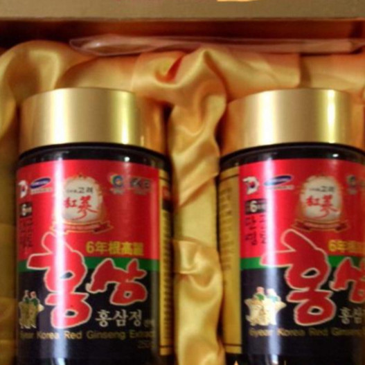Cao hồng sâm 6 năm tuổi Kanghwa Hàn Quốc - Hộp 2 lọ 250g ( hàng mới về )