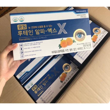 [ Chính Hãng ] Viên Uống Bổ Mắt Kwangdong Hàn Quốc, Hộp 120 Viên, Bảo Vệ Sức Khỏe Đôi Mắt, Giữ Mắt Sáng Tinh Anh ( hàng