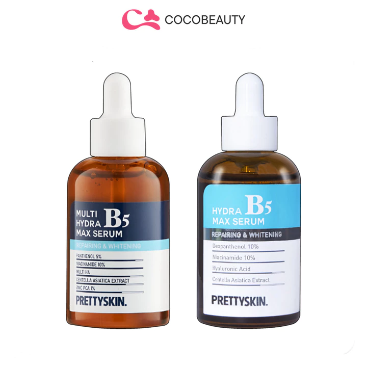 NEW Tinh Chất Serum B5 Pretty Skin Hydra B5 Max Serum, Serum Phục Hồi, Serum Cấp Ẩm, Serum Dưỡng Trắng 50ml NEW