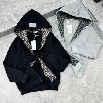 Aó Khoác Hoodie Nam Đì O Thêu Logo Vuông Trên Mũ Siêu Chất - Áo Khoác Hoodie Nam Nữ Dệt Logo Siêu Đẹp 2025