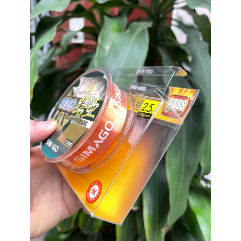 Cước câu cá Simago 928 - 150m hàng loại 1 ( HÀNG CHÍNH HÃNG )Chuyên làm trục cước tải cá cao chất lượng hgtt