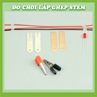 Bộ Kít Thí Nghiệm Phát Điện Từ Trái Cây - Đồ chơi STEM STEAM - Học liệu