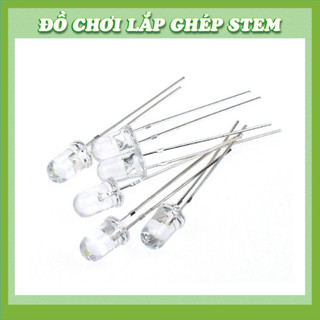 Đèn LED mini (combo 10 bóng) - Phụ kiện lắp ráp đồ chơi STEM STEAM - Học liệu