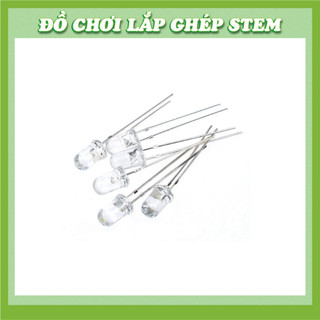 Đèn LED mini (combo 10 bóng) - Phụ kiện lắp ráp đồ chơi STEM STEAM - Học liệu