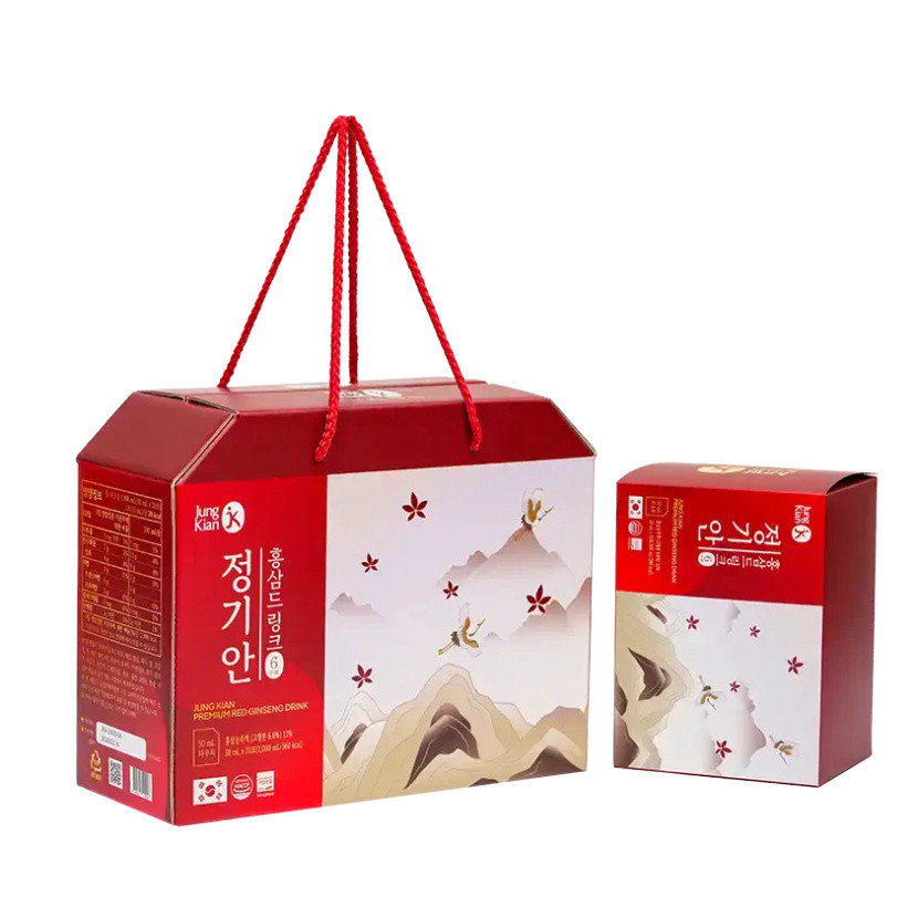 Nước hồng sâm Hàn Quốc Jung Kian Premium Korean Red Ginseng Drink ( hàng mới về )