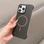 Ốp PC cho iPhone 17 16 Pro Max 15 14 13 12 11 Pro Max từ tính không viền mờ sang trọng siêu mỏng 1 mm Vỏ nhôm bảo vệ