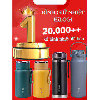 Hộp đựng cơm giữ nhiệt hơn 8 giờ 1230ml HiLOGI, hộp cơm trưa văn phòng có quai xách, có quai xách, nắp đậy có ron