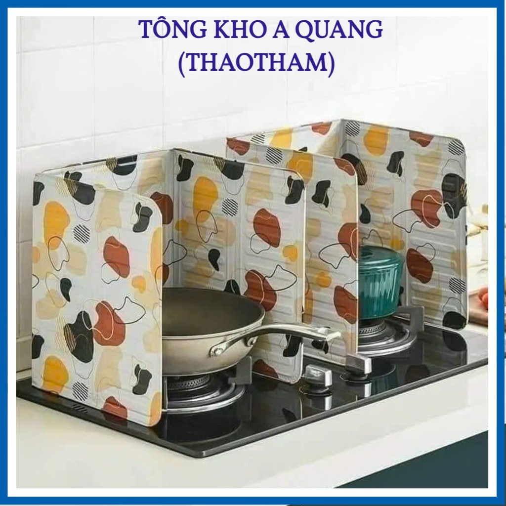 Tấm Chắn Dầu Mỡ Bếp Loại Dày Inox Chống Han,Miếng Chắn Gió Chắn Dầu Khi Nấu Ăn - TẤM CHẮN CÁCH NHIỆT CHỐNG DẦU AN TOÀN