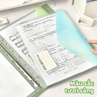 Bìa Sổ Còng A4 Sức Chứa 200 Tờ Mỗi Túi Bìa Còng A4 Nhựa PP Dày Dặn Lưu Trữ Tài Liệu Ngói - KTL06