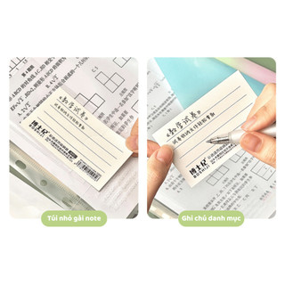 Bìa Sổ Còng A4 Sức Chứa 200 Tờ Mỗi Túi Bìa Còng A4 Nhựa PP Dày Dặn Lưu Trữ Tài Liệu Ngói - KTL06