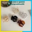 SET 3 KẸP TRONG SUỐT NHIỀU MÀU NỮ TÍNH - Combo 3 Kẹp Trong Suốt Thời Trang Xinh Xắn,Kẹp Tóc Càng Cua Nhựa Cứng Bóng