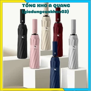 Ô gấp gọn tự động đóng mở 2 chiều – dù 10 nan siêu nhẹ, chống gió, chống lật, dễ sử dụng cho học sinh, nhân viên văn phò