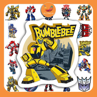 50 Miếng Dán Hình Transformers Sticker Phim Hoạt Hình