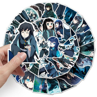 Bộ 50 Tokitou Muichirou Dán Anime Demon Slayer Laptop Xe Đạp Đàn Guitar Ván Trượt DIY Chống Thấm Nước