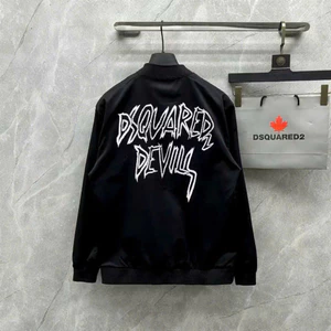 ÁO khoác bomber nam nữ dsq2 , áo khoác BOY PHỐ hoạ tiết D2 CHỮ KÝ chất liệu gió 2 lớp đi mưa nhẹ thoải mái bản NEW Hot t