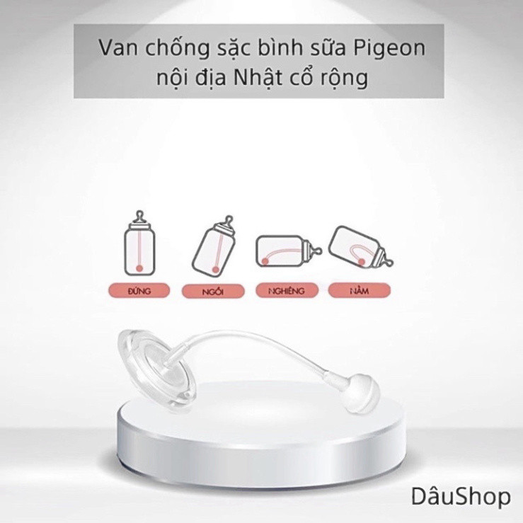 ￼Van chống sặc bình sữa cổ rộng