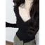 Áo Thun Dài Tay Cổ Tim Ren NIVRA Ôm Body Sexy Quyến Rũ Chất Thun Cotton BA332