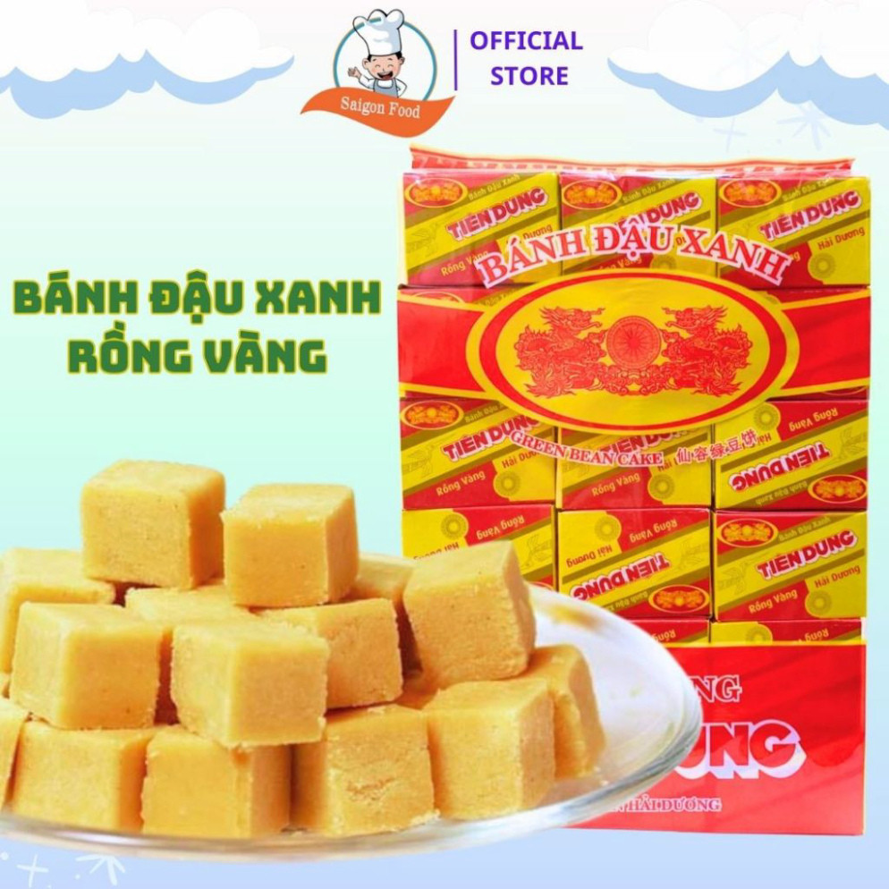 Bánh Đậu Xanh Rồng Vàng Tiên Dung 430g