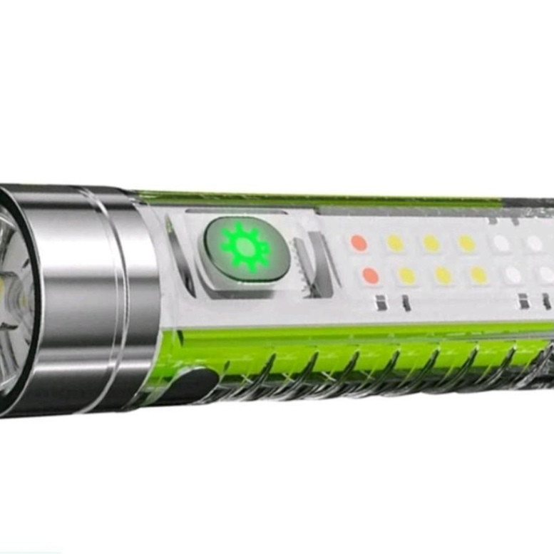 Đèn pin mini cầm tay 6 chế độ sáng đa năng 520 huongquyet ntt95