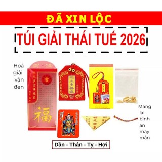 Túi Giải Thái Tuế 2026 cho các tuổi TÝ - SỬU - MÃO - NGỌ - DẬU