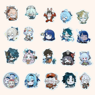Bộ 120 sticker hoạt hình nhãn dán game anime hình dán trang trí điện thoại laptop mũ không trùng