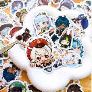 Bộ 120 sticker hoạt hình nhãn dán game anime hình dán trang trí điện thoại laptop mũ không trùng