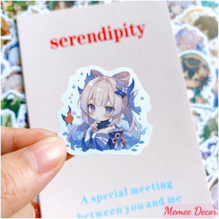 Set 100 Hình Dán Genshin Impact Sticker Anime Stickers Gam Trang Trí Mũ Bảo Hiểm, Điện Thoại 111