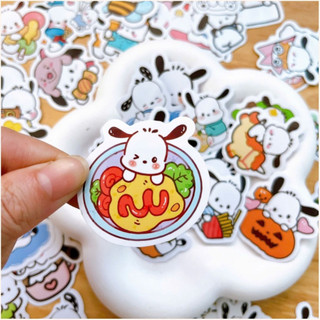 Set 120 sticker pochacco và sanrio hình dán dùng làm quà tặng trang trí điện thoại laptop