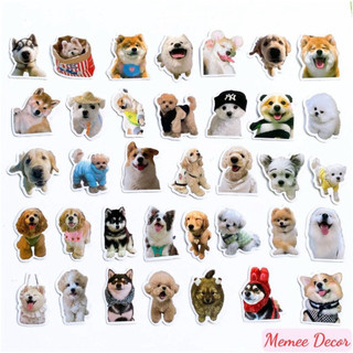 Bộ 100 Sticker Meme Chó Cute Hình Dán Đáng Yêu thú cưng dùng trang trí decor