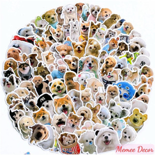 Bộ 100 Sticker Meme Chó Cute Hình Dán Đáng Yêu thú cưng dùng trang trí decor