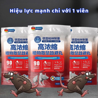 Băng Phiến Đuổi Chuột, Viên Đuổi Chuột Siêu Mạnh Hương Thơm Thảo Mộc An Toàn, Hiệu Quả Lâu Dài Life Plus - VDC02