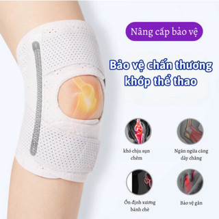 Băng Quấn Bảo Vệ Đầu Gối Chống Đau Khớp, Đai Chạy Bộ Thoáng Khí Hỗ Trợ Giảm Đau Có Thể Điều Chỉnh Life Plus - DCG03