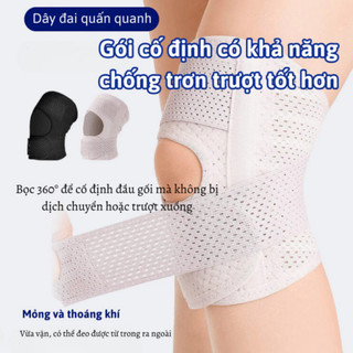 Băng Quấn Bảo Vệ Đầu Gối Chống Đau Khớp, Đai Chạy Bộ Thoáng Khí Hỗ Trợ Giảm Đau Có Thể Điều Chỉnh Life Plus - DCG03