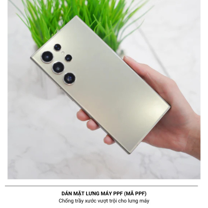 Dán mặt lưng Skin PPF cho Samsung S21+ S22 S22+ S23 S23+ S24 S24+ S22Plus S23Plus S24ultra S25ultra S22ultra S23ultra