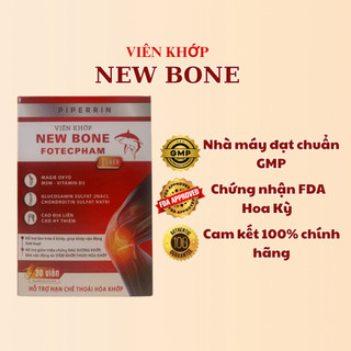 Viên Uống Bổ Khớp New Bone - Hạn Chế Thoái Hóa Khớp, Viêm Khớp, Tràn Dịch Khớp - Hộp 30 Viên