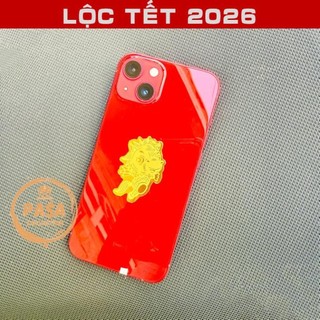 < Lộc Tết > Miếng Dán Ngựa Thần Tài và Thần tài Vàng, Miếng Dán 12 Con Giáp Hút Tài Lộc Dán Điện Thoại