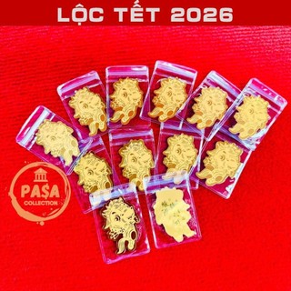 < Lộc Tết > Miếng Dán Ngựa Thần Tài và Thần tài Vàng, Miếng Dán 12 Con Giáp Hút Tài Lộc Dán Điện Thoại