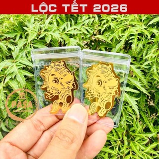 < Lộc Tết > Miếng Dán Ngựa Thần Tài và Thần tài Vàng, Miếng Dán 12 Con Giáp Hút Tài Lộc Dán Điện Thoại