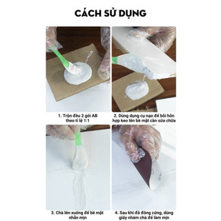 Keo Dán Gạch Men, Gạch Sứ Siêu Chắc Chống Thấm Sửa Chữa Các Vết Nứt Vỡ Nhanh Chóng Ngói - KDG06