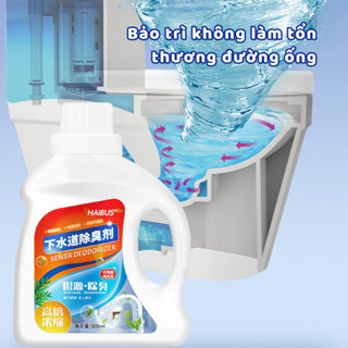Dung dịch khử mùi cống rãnh, khử mùi hôi đường ống bồn cầu, khử mùi nhà vệ sinh nhà bếp ENO - KMC03
