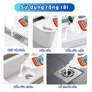Dung dịch khử mùi cống rãnh, khử mùi hôi đường ống bồn cầu, khử mùi nhà vệ sinh nhà bếp ENO - KMC03