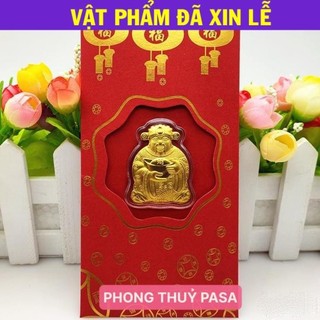 < Lộc Tết > [ComBo] 10 Lì Xì Thần Tài Mạ Vàng 24K, Bao Lì Xì May Mắn Rước Tài Lộc, Tết 2026